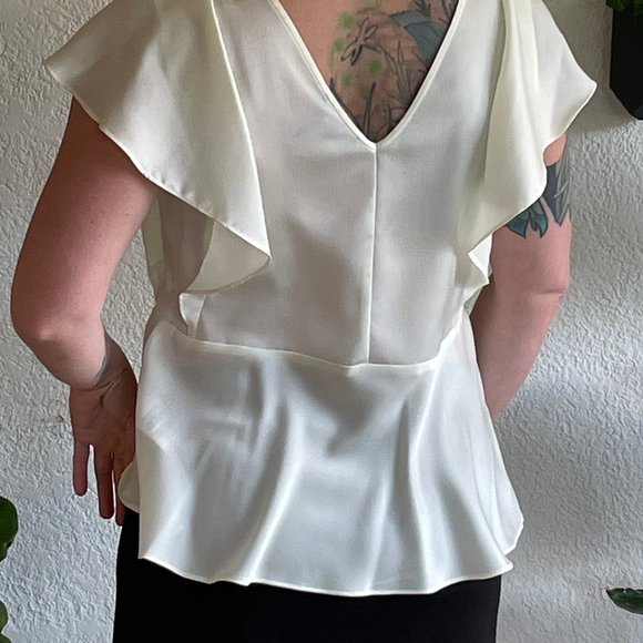 DKNY Cream / Ivory Top - Picture 5 of 8